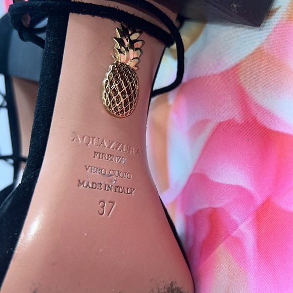 AQUAZZURA FIRENZE, Made in Italy SUEDE SHOES.
Includes box 🎀 - Picture 7 of 12